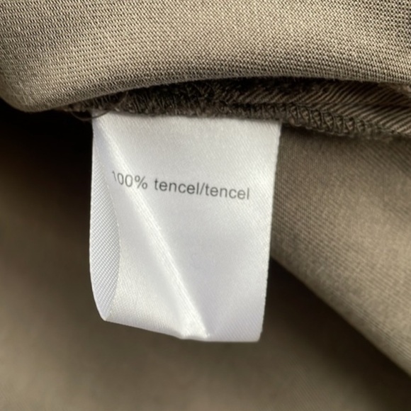 Pam & Gela Jacket Coat Utility Cargo Green Tie Detail Zip Preppy Casual Sz Small - Picture 7 of 10